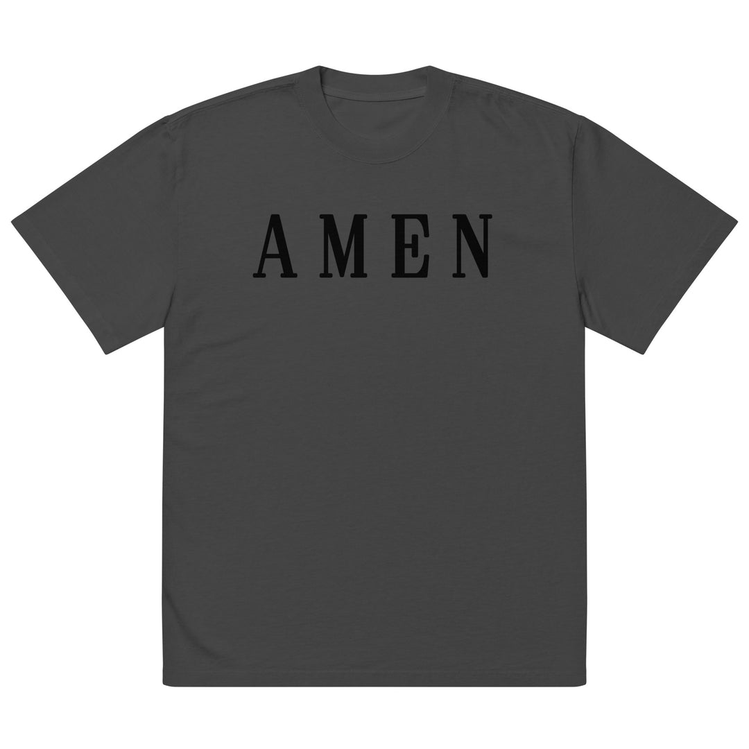 Amen | Unisex Oversized T-Shirt | Shadow