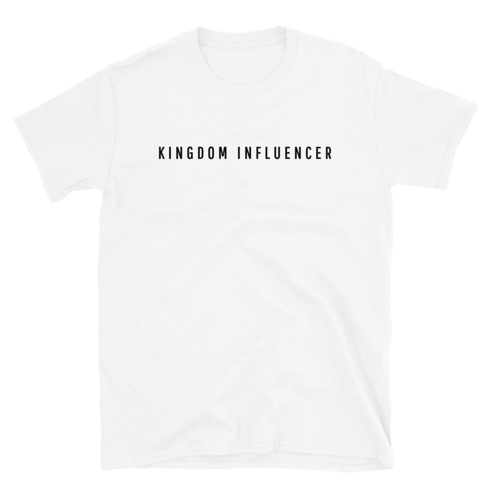Kingdom Influencer | Unisex T-Shirt | White