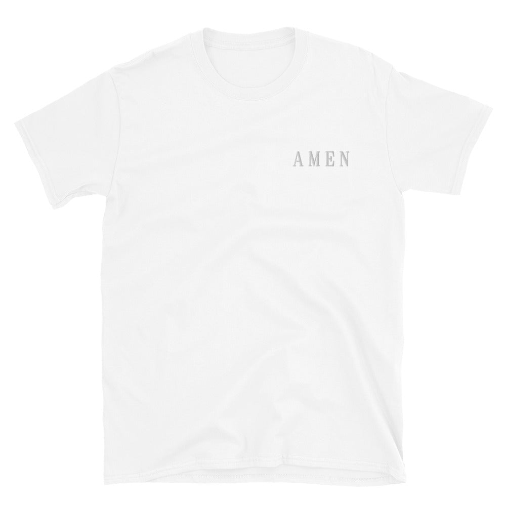 Amen | Unisex T-Shirt | Whiteout