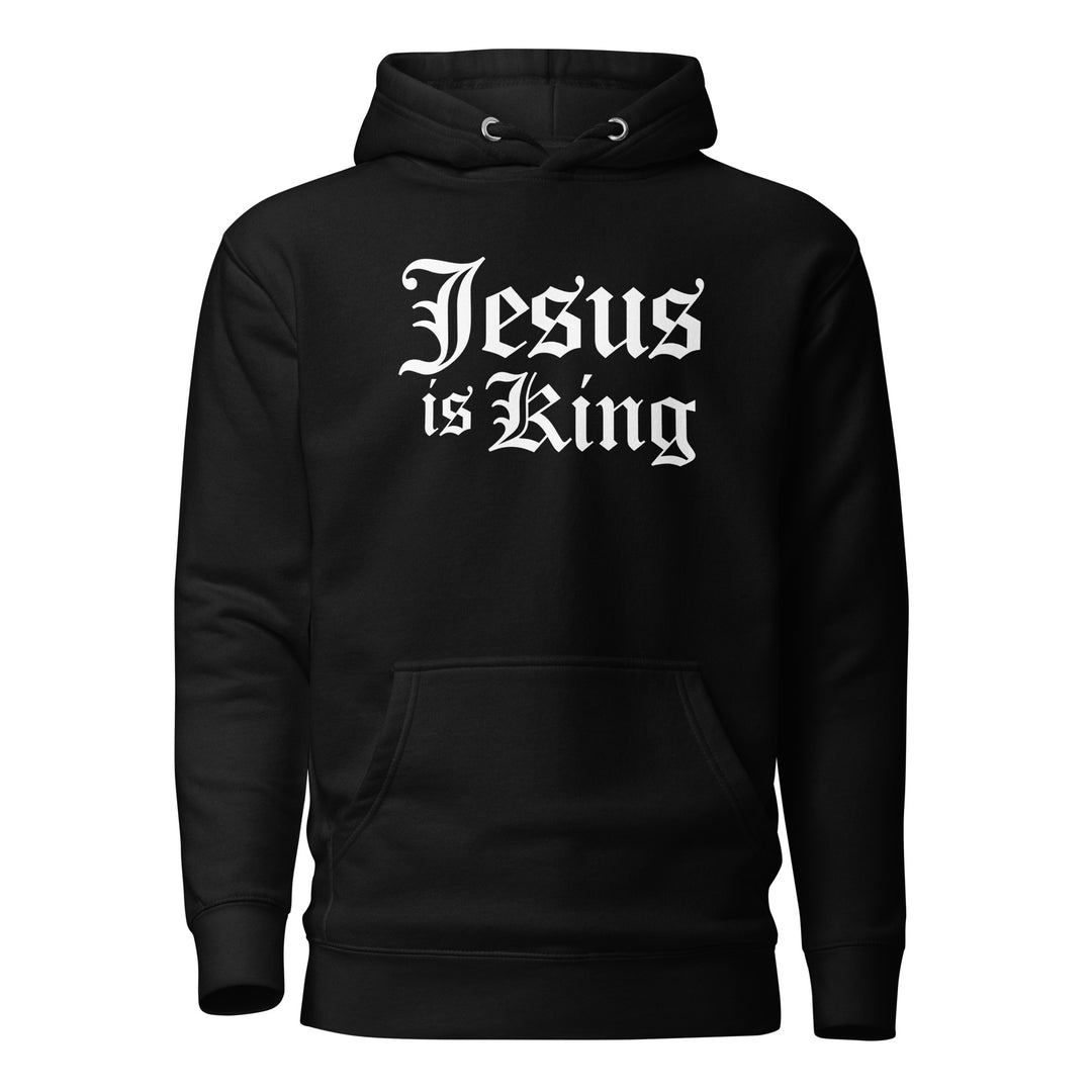Jesus is King | Unisex Hoodie | Black