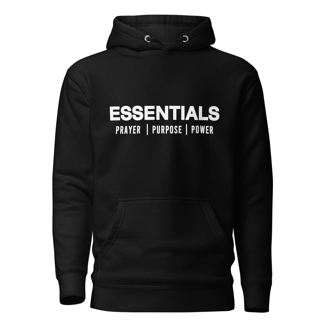 Essentials | Unisex Hoodie | Black
