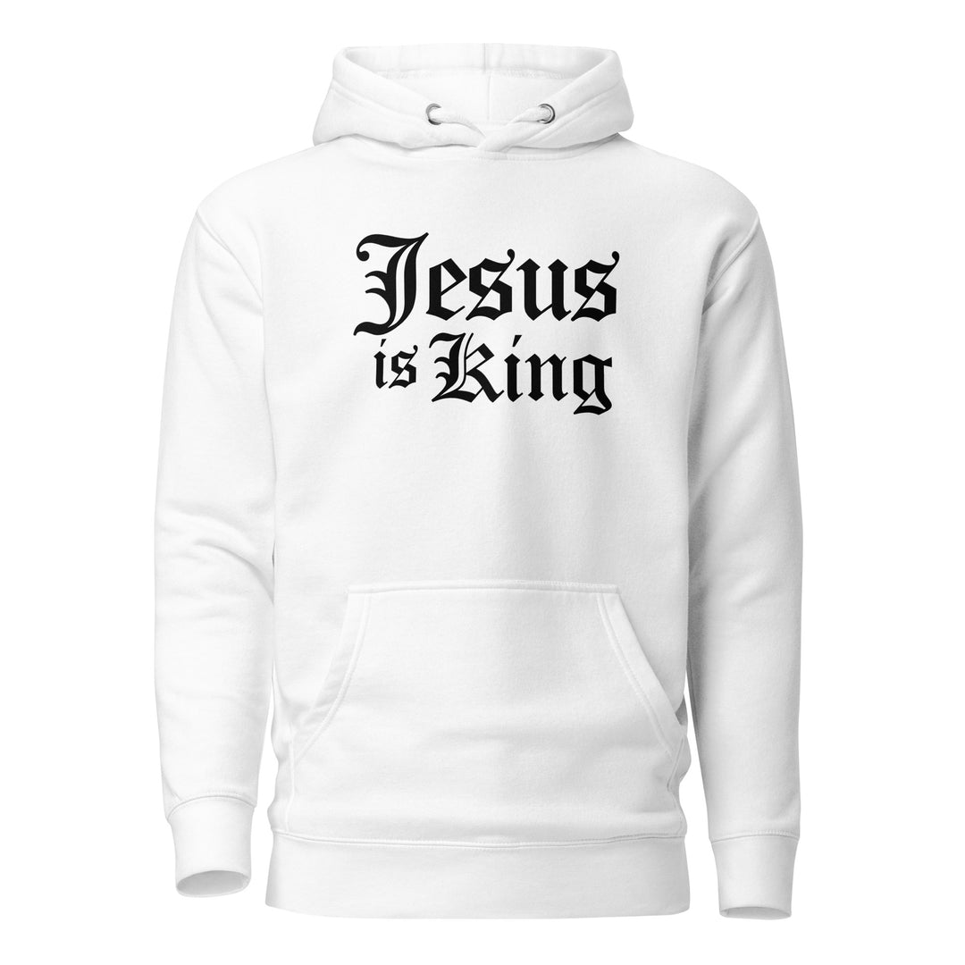 Jesus is King | Unisex Hoodie | White