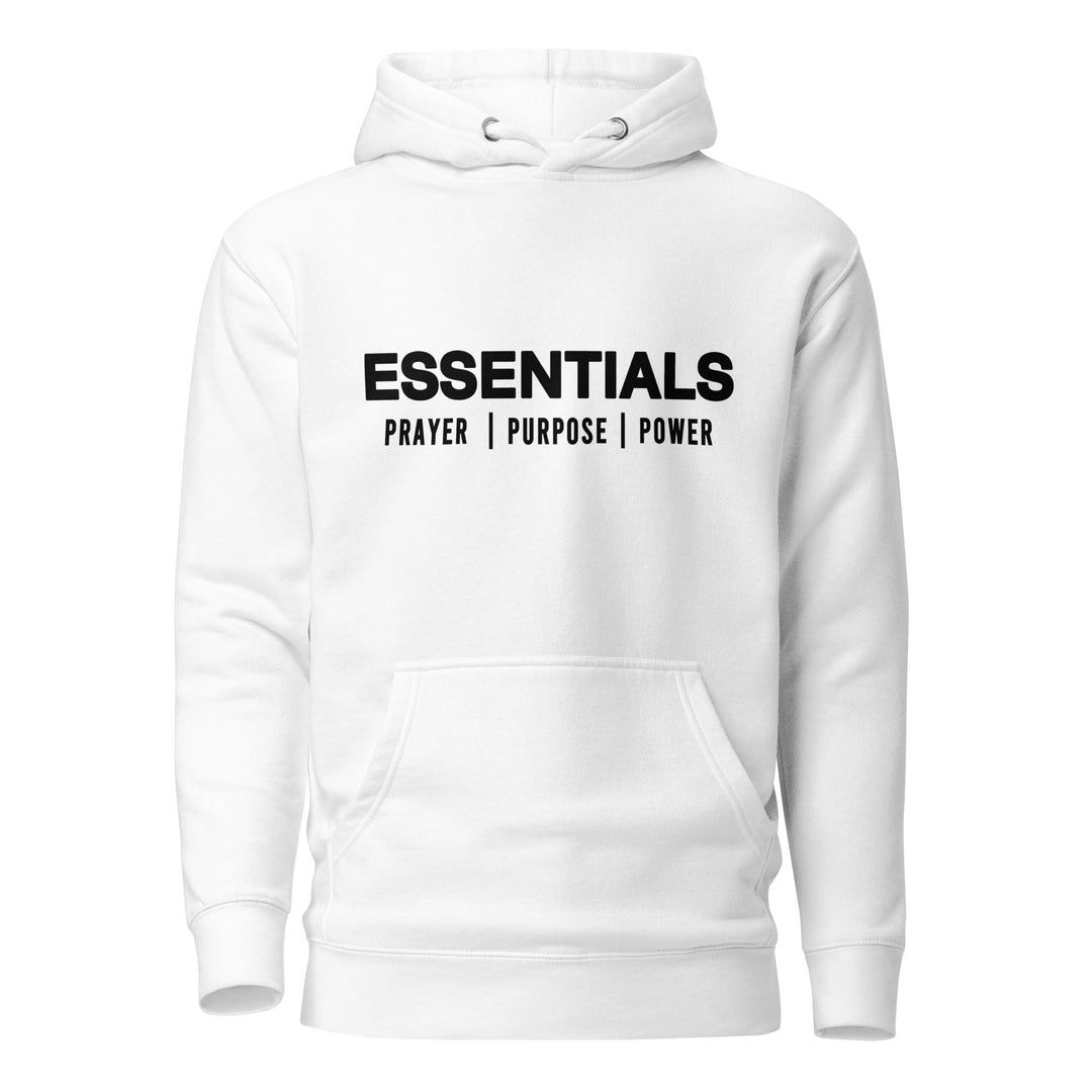 Essentials | Unisex Hoodie | White