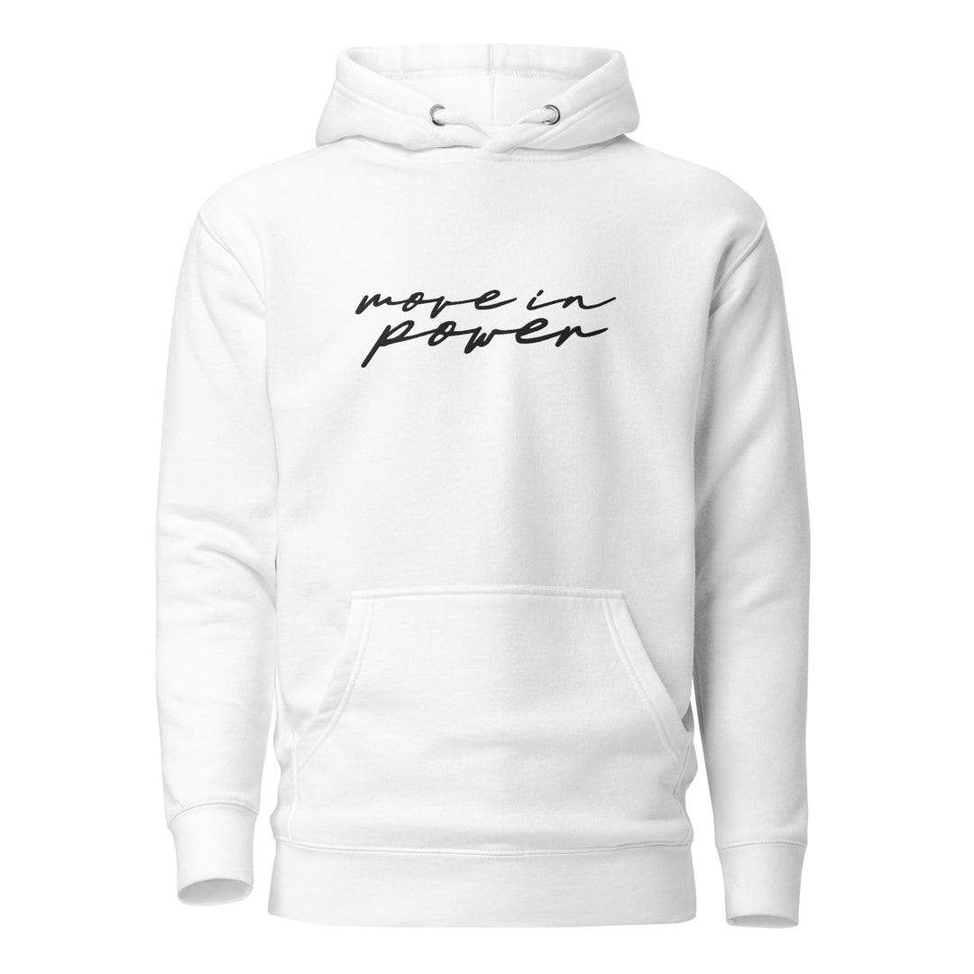 Move In Power | Unisex Hoodie | White