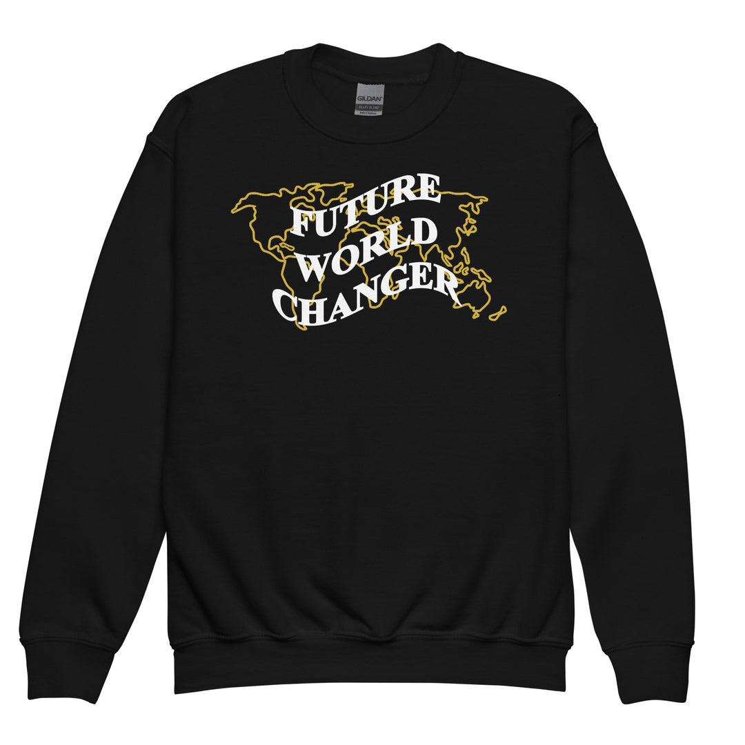 Future World Changer | Youth Sweatshirt | Black