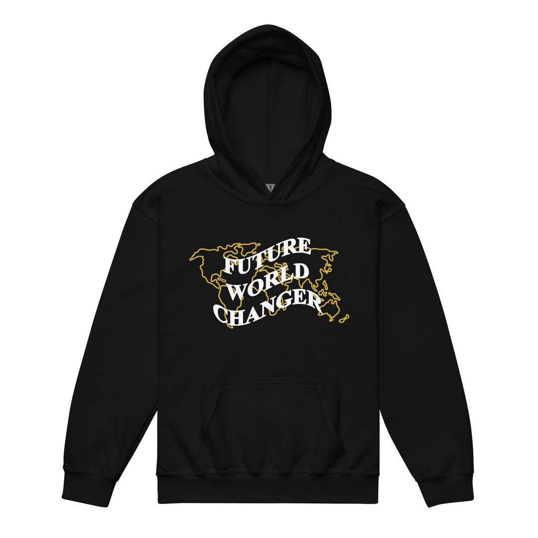 Future World Changer | Youth Hoodie | Black