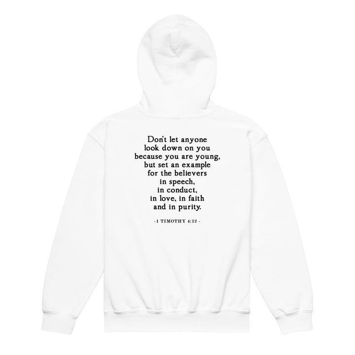 Young Saints | Youth Hoodie | White