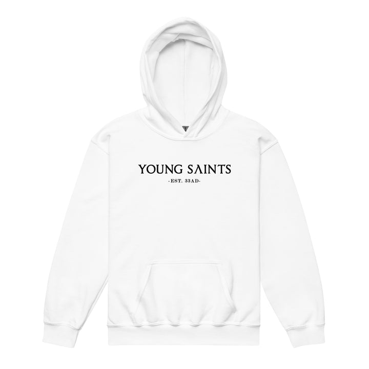 Young Saints | Youth Hoodie | White