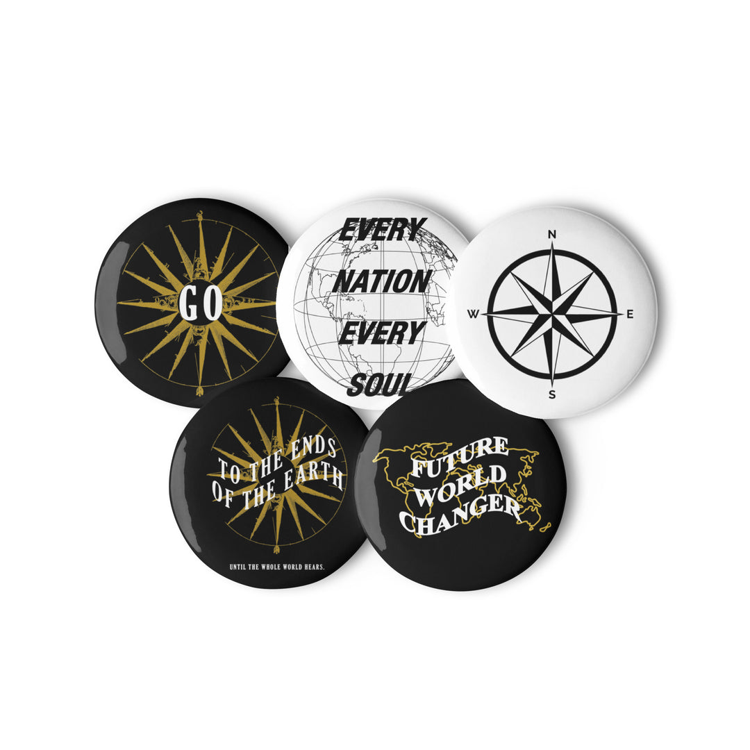 Nations Pins | Set of 5