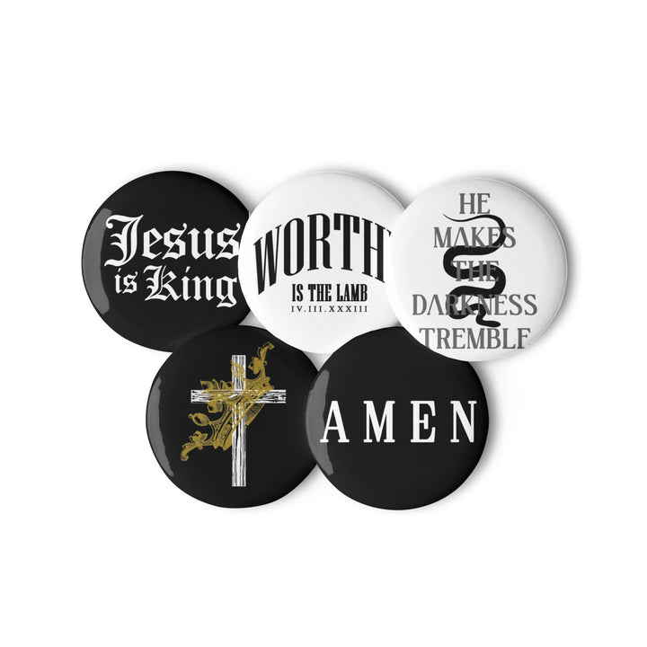 Jesus Pins | Set of 5