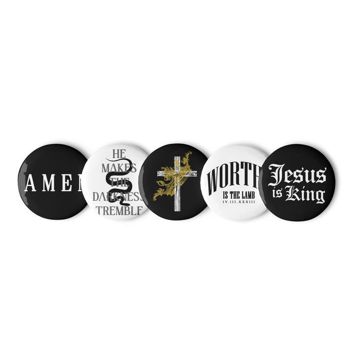 Jesus Pins | Set of 5