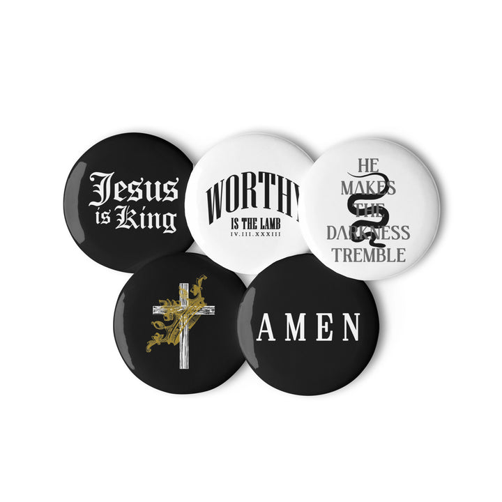 Jesus Pins | Set of 5