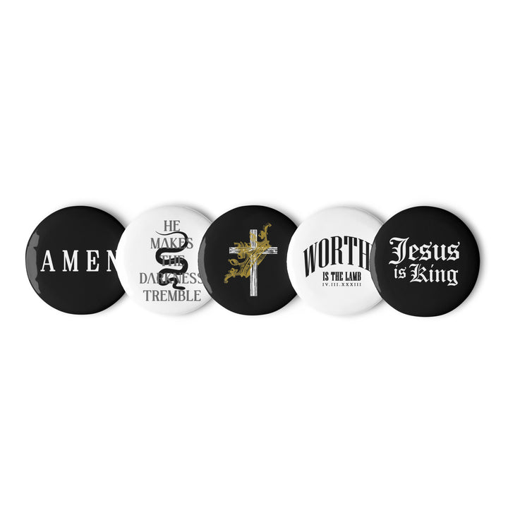 Jesus Pins | Set of 5