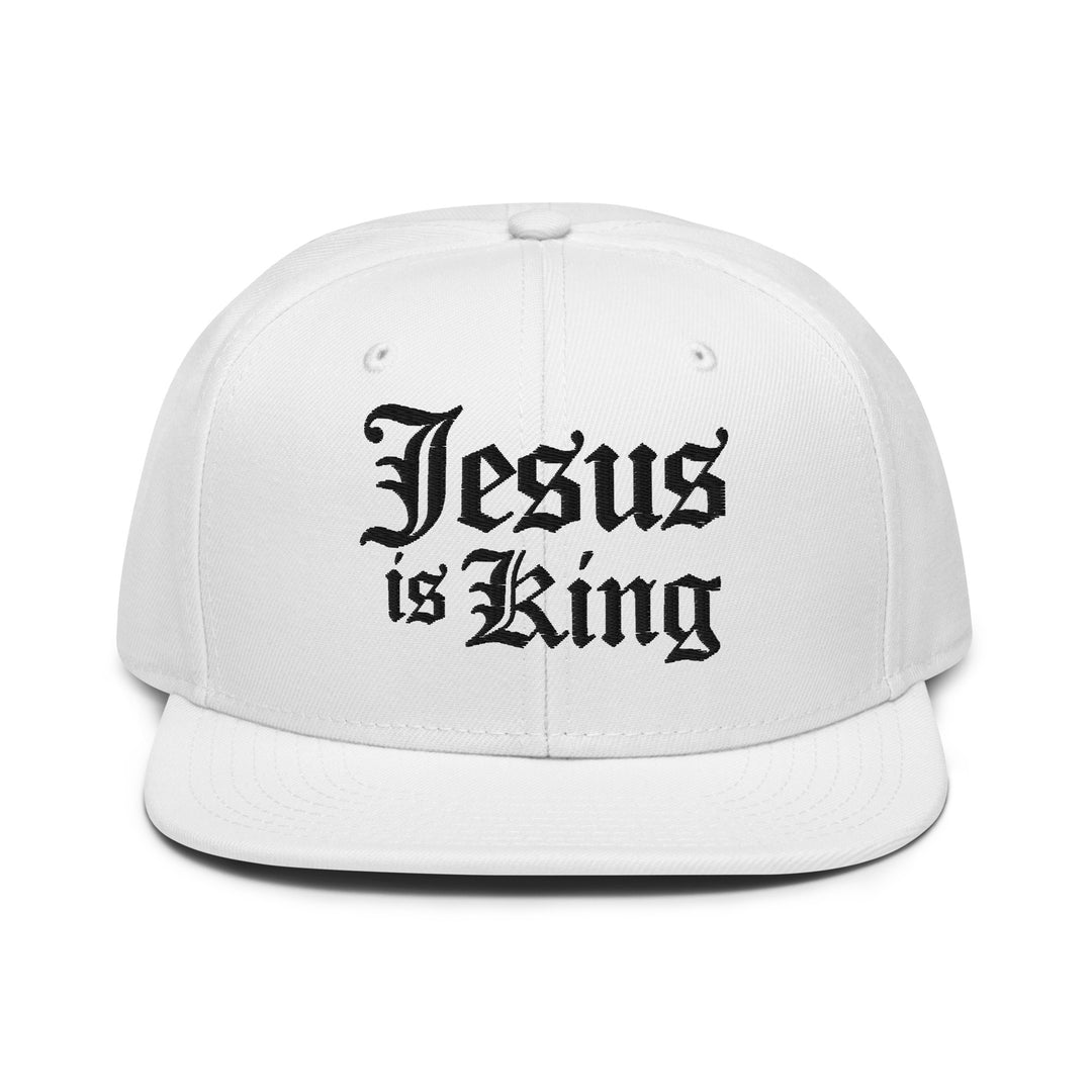 Jesus Is King | Unisex Snapback Hat | Multi