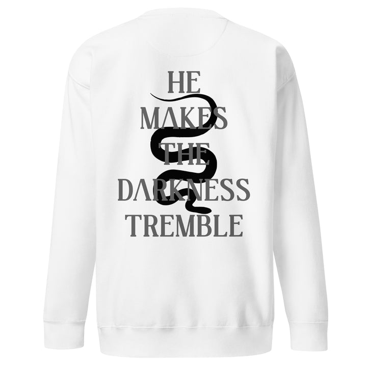 Tremble | Mens Sweatshirt | White