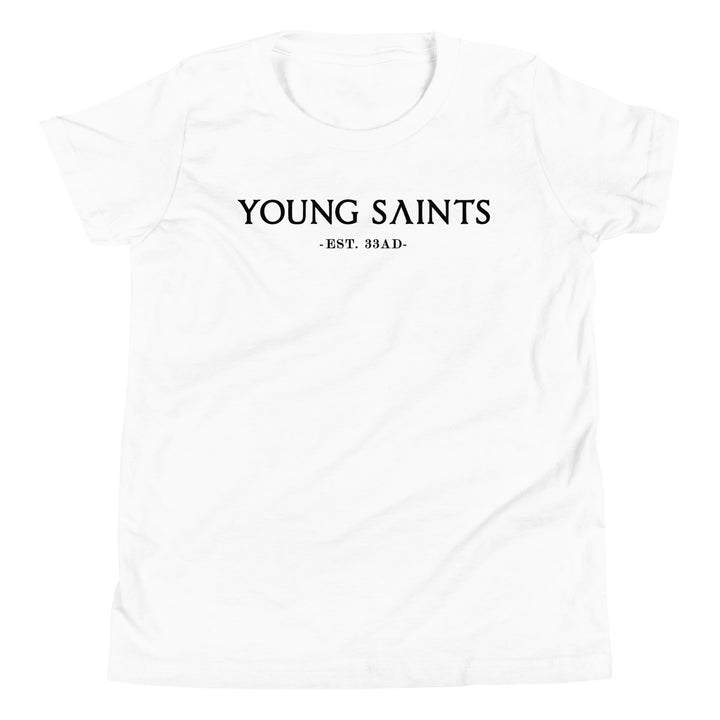 Young Saints | Youth T-Shirt | White